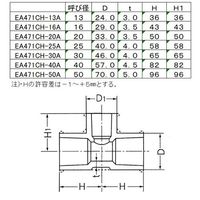 エスコ #16 チーズ(2個) EA471CH-16A 1セット(60個:2個×30袋)（直送品）