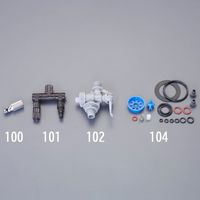 エスコ 除草剤噴口 EA115YL-100 1セット(5個)（直送品）