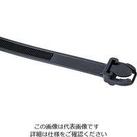 エスコ 200x4.3mm 結束バンド(耐侯性/再結束/25本) EA475FJ-200 1セット(375本:25本×15袋)（直送品）