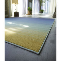 スミノエ HOMERUG リサイクルウール アレルブロック ラグ ハクメイショク 1900×2400mm ブルー 1枚（直送品）