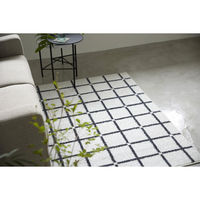 スミノエ 洗える ラグ オセロ 90×130cm ホワイト 4549781290928 1枚