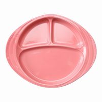 アースモス ランチプレート ピンク ランチプレート [2個入] vac-102-07004（直送品）