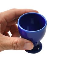 アースモス 盃 ルリ 陶盃 [5個入] vac-104-10001（直送品）