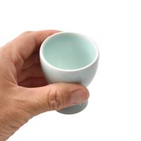 アースモス 盃 青白磁 陶盃 [5個入] vac-109-10001（直送品）