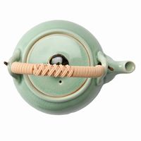 アースモス ティーポット ビードロ灰釉 土瓶 [2個入] vac-113-06003（直送品）