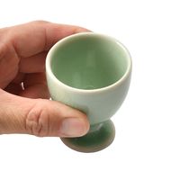 アースモス 盃 ビードロ灰釉 陶盃 [5個入] vac-113-10001（直送品）