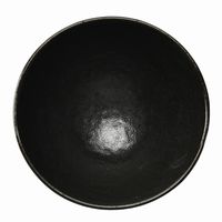 アースモス 飯碗 瀬戸黒 石目型3.8寸飯碗 [4個入] vac-119-01015（直送品）