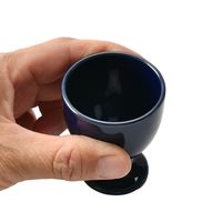 アースモス 盃 濃紺 陶盃 [5個入] vac-122-10001（直送品）