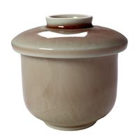 アースモス 蓋物 ローズクオーツ 蒸し碗(大) [3個入] vac-125-09002（直送品）