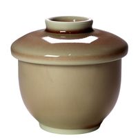 アースモス 蓋物 ローズクオーツ 蒸し碗(小) [4個入] vac-125-09001（直送品）