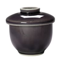 アースモス 蓋物 アメジスト 蒸し碗(小) [4個入] vac-126-09001（直送品）