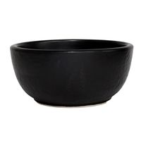 アースモス 丼 耐熱 黒 石目型ビビンバ丼 18cm [2個入] vac-191-01019（直送品）