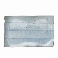 アースモス 小皿 ゴス巻 タタラ型8.0寸長角皿 [2個入] vac-203-04019（直送品）