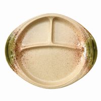 アースモス ランチプレート 伊賀織部 ランチプレート [2個入] vac-207-07004（直送品）