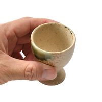 アースモス 盃 伊賀織部 陶盃 [5個入] vac-207-10001（直送品）