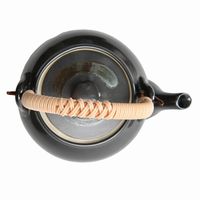 アースモス ティーポット 鉄結晶 土瓶 [2個入] vac-211-06003（直送品）