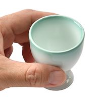 アースモス 盃 吹付ヒワ 陶盃 [4個入] vac-304-10001（直送品）