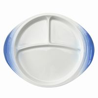 アースモス ランチプレート 吹付ルリ ワンディッシュプレート [1個入] vac-305-07005（直送品）