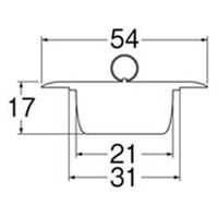 SANEI ツバ広ゴミこし PH621-S 1個（直送品）