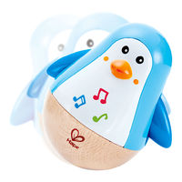 Hape おきあがりペンギン おもちゃ E0331A 1個