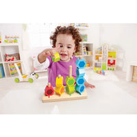 Hape カウンティングスタッカー 知育玩具 E0504A 1個