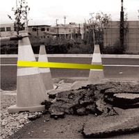 高儀 TAKAGI マークテープ 蛍光イエロー 30mm×50m 4907052180376 1セット(10巻:1巻×10個)（直送品）