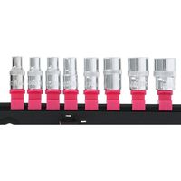 高儀 TAKAGI ホルダー付きソケットレンチセット 9pcs差込角6.35mm HSS1 4907052219816 1セット(6個)（直送品）