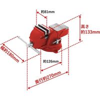 高儀 M＆M ホームバイス 80mm HV-80 4907052383180 1セット（4個）（直送品）