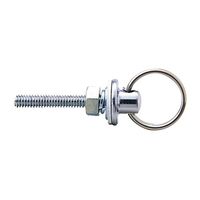 エスコ M4x25mm 洗面器用ヒートン EA468KC-25A 1セット(20個)（直送品）