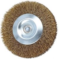 高儀 EARTH MAN 六角軸ホイールワイヤーブラシ キンセン75mm 4907052555167 1セット(4個)（直送品）