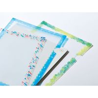 キングジム HITOTOKI ヒトトキ ソ-ダ 透明マスキングテープ レ-ス 15mm×4m CMTH15-003 1セット(1本×3)