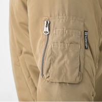 GLADIATOR G-7111 防寒フライトジャケット キャメル 4L コーコス信岡 1着（直送品）