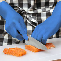 【使いきりニトリル手袋】 宇都宮製作 シンガーニトリル手袋コンフォート 粉なし ブルー M 1箱（100枚入）