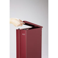 美濃クラフト かもんポスト　Ｍｅｍｏｒｉａ　Ｐｏｓｔ（メモリアポスト）　メタリックシルバーＭＰＯーＭＳ 110996 1台（直送品）