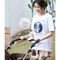 アスコ ポータブル扇風機　Ｆｏｌｄｉｎｇ　Ｆａｎ　クリップ　Ｆ８Ｅ　1台（直送品）