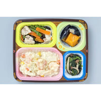 【施設・給食・食事】武蔵野フーズ 健康美膳（塩分・カロリー調整食） 魚介のおかずセット 1セット（14食：7食入×2箱） N-4　（直送品）