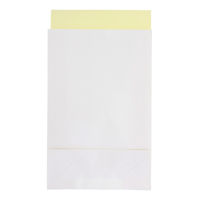 シモジマ HEIKO 宅配袋（紙製） 白 M 封かんシール付 1セット（100枚：25枚入×4パック） 004192406