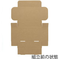 シモジマ HEIKO ミニダンボール 縦123×横211×厚さ56mm MD-M 1パック（10枚入）