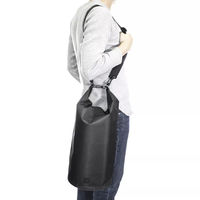 オウルテック アウトドアマリンスポーツに最適WATERPROOF DRYBAG20Lブラック OWL-WPBAG03-BK 1個