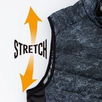 ボルトヒートベスト（服のみ） ドットカモ LL G-8089 GLADIATOR コーコス信岡