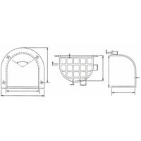 日大工業 オーバーフロー管化粧カバー 110005 1セット（10個）（直送品）