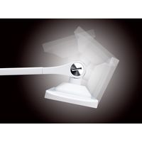 ジェントス 眼の事を考えたクランプ式デスクライト ホワイト DK-R190WH 1個