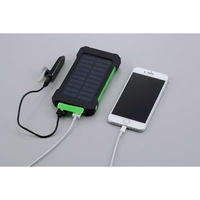 セーブ・インダストリー ソーラー&USBパワーチャージャー SV-7282 1セット(1台×5)