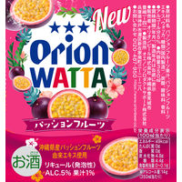 チューハイ 酎ハイ サワー オリオン WATTA パッションフルーツ 缶 350ml 1箱 （24本）