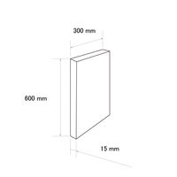 シーレックス・ジャパン 吸音壁パネル グレー(300×600mm) CN-03-3060-LG 1セット(2枚)（直送品）