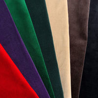 NBK 別珍 ベッチン 綿ビロード 全7色 巾90cm×2m切売カット 深緑 EBI9900-30-2M（直送品）