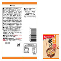 アサヒグループ食品　アマノフーズ 旨だし 豚汁　1セット（20食：10食入×2箱）