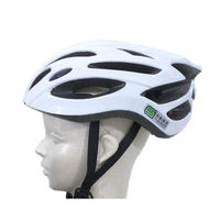 シナジーインターナショナル 自転車用ヘルメット　ＴＢー３７型　Ｌ　ツヤありホワイト 6300039016 1個（直送品）