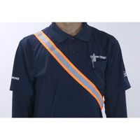 ジェイウィン バックル付 反射タスキ オレンジ 6300039033 1本（直送品）