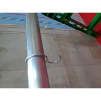 ニッサチェイン 単管パイプ用フック P型 ユニクロ IPH-48 1箱(50個)